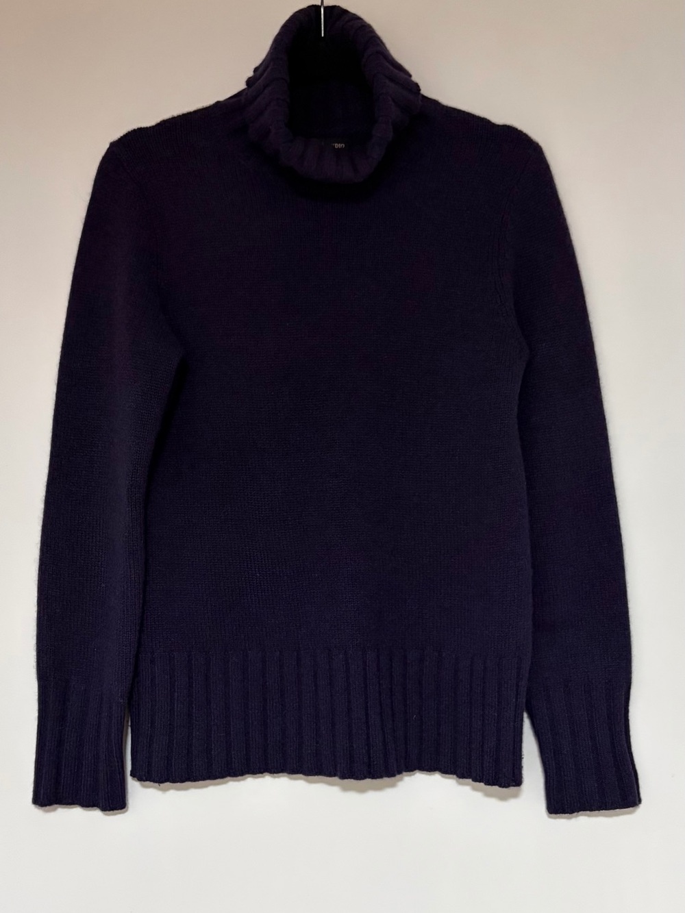 Sutton Studio Women’s Purple Turtleneck 100% Cashmere Sweater Size Medium
